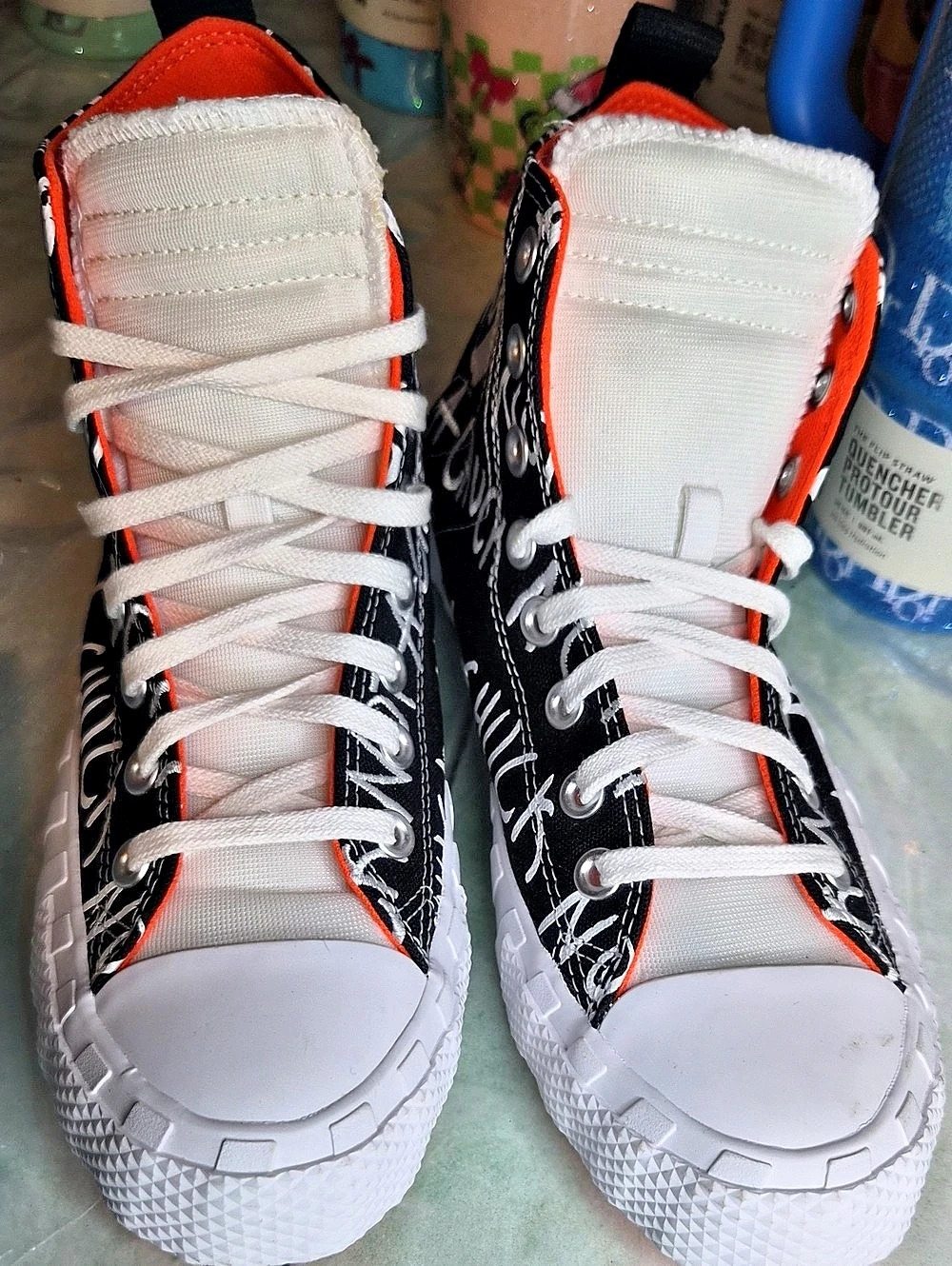 Converse UNT1TL3D Hi 'Not A Chuck' Sneakers Black & White